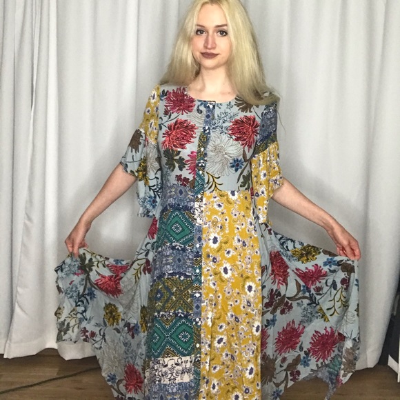 SALE Umgee NWT Boutique Maxi Dress Bohemian - Picture 6 of 9